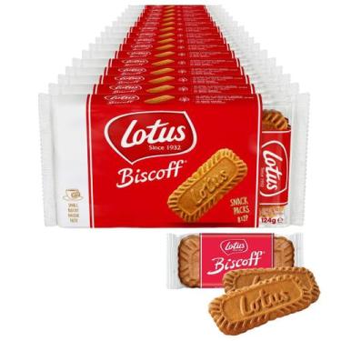 Imagem de 240 Biscoitos - 15 Pacotes X 16 - Lotus Biscoff