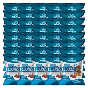 Imagem de Kit 40 WheyViv Fit Cookies - Biscoito de Whey Protein 20g (2 Caixas)