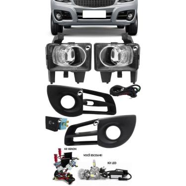 Imagem de Kit Farol de Milha Neblina Nova Montana 2011 2012 2013 2014 2015 2016 + Kit Xenon 6000K 8000K ou Kit Lâmpada Super LED 6000K