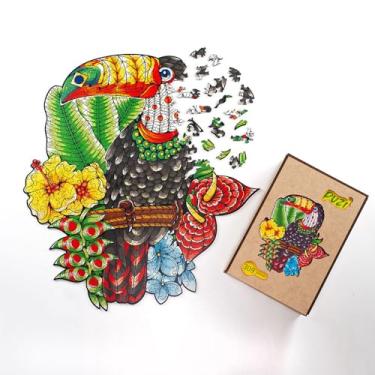 Imagem de Quebra-Cabeça de Madeira Tucano Puzi (100 pçs (P))