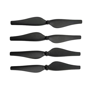 Imagem de Luzhengyang 4Pc DJI Tello RC Drone Propeller Prop CW CCW Replacement Set with Super Balance and Stable Performance, Weight and Black Rotor Props