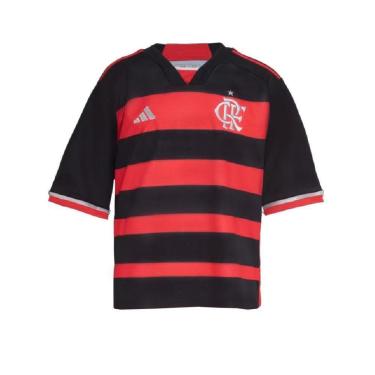 Imagem de Camisa Adidas Flamengo I IP8203 Infantil-Masculino