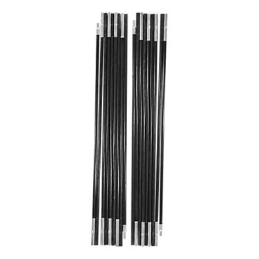 Imagem de Haste de suporte para barraca de 4,9 m, barras de poste de barraca de acampamento de fibra de vidro Varas de suporte ao ar livre Kit de molduras de toldo Pólo de suporte externo