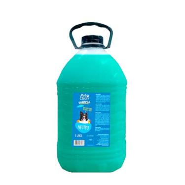 Imagem de Shampoo Neutro 2 em 1 para Cães e Gatos 5l, Pet Clean
