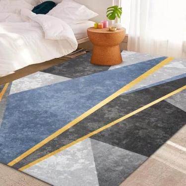 Imagem de Decoração de quarto Tapete Cama Lateral Tapete de chão Sala Sofá Cadeira Tapetes de área Grandes Sala de estar Tapetes, Flanela 6,80x120cm 31,5x47,2 pol.