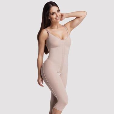 Imagem de Body Modelador Longo Esbelt 64701 Abertura Frontal, M, Chocolate