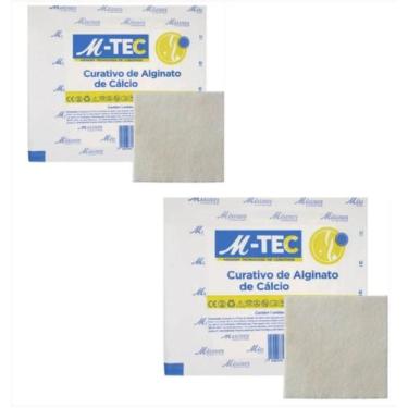 Imagem de Kit 2 Curativo De Alginato De Cálcio 10cm X 10cm - Missner