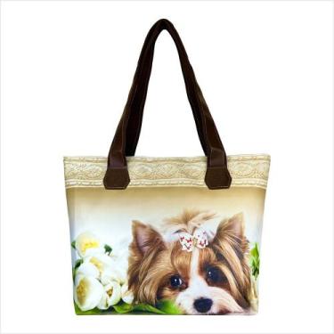 Imagem de Bolsa Feminina Cachorro Charmosa Magicc Bolsas