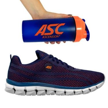 Imagem de Kit Tênis Para Caminhada Com Amortecedor Unissex e Coqueteleira - Calc