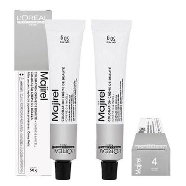 Imagem de Loreal Kit 2 Coloração Majirel 4 Castanho 50g - Loreal Professionnel