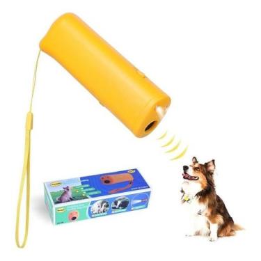 Imagem de Espanta Cachorro Repelente Eletrônico - Topmixshop, Amarelo