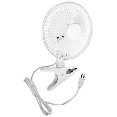 Imagem de 15 cm – 2 velocidades – inclinação ajustável, silenciador de operação silenciosa com grade de segurança de aço, 6" Fan with 5 FT Cord, 1