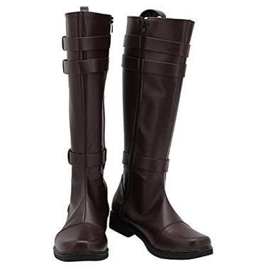 Imagem de Gynicor Sapatos de cosplay Kylo Ren para adultos Anakin Skywalker Botas Han Solo Cos Acessórios de Halloween