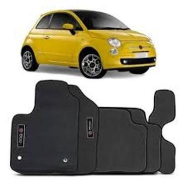 Imagem de Tapete Automotivo Fiat 500 Borracha Pvc - Scar Automotive