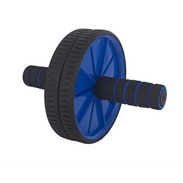 Imagem de Roda para Exercícios Abdominal Lombar AB WHEEL + Apoio Azul