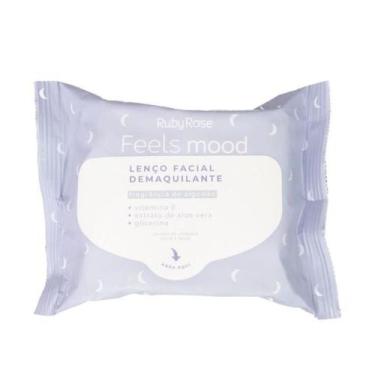 Imagem de Lenço removedor de maquiagem feels mood ruby rose c/25 un