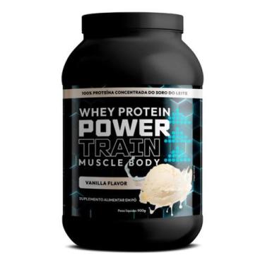 Imagem de Whey Protein Concentrado 900g PowerTrain MuscleBody - Nutri Essentials