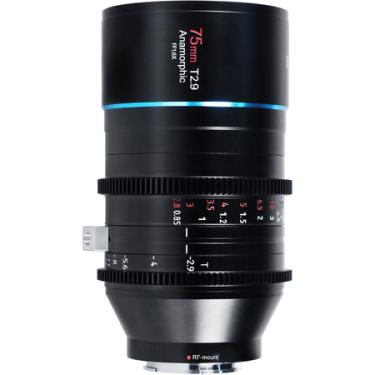Imagem de Lente Sirui 75mm T2.9 1.6x Venus Anamórfica Cine Manual Canon RF