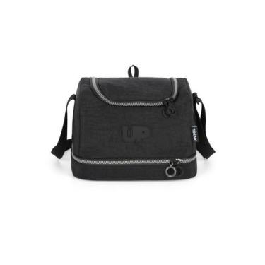Imagem de Lancheira Escolar Térmica Infantil Up4You Luxcel LA49137UP, Preto
