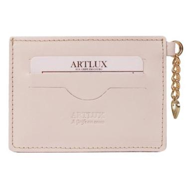 Imagem de Porta Documentos Feminino em Couro Artlux 3013, OFFWHITE