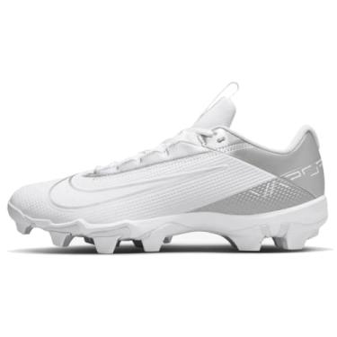 Imagem de Nike Chuteira de futebol masculina Vapor Edge Shark 2 (DH5088-102, branco/prata metálico), Branco/prata metálico e branco, 47
