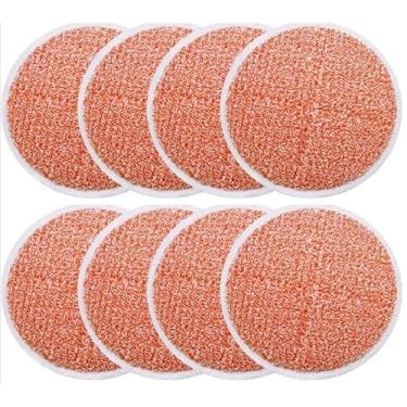 Imagem de Almofadas de reposição de esfregão Spin Wave para Bissell Spin Wave 20399 23157 23159 2039A 2124A 20393 2039T 2039W 20391 20395 2307 2315A Refil de esfregão de piso duro - Peça #16112999 7 e 14 611298