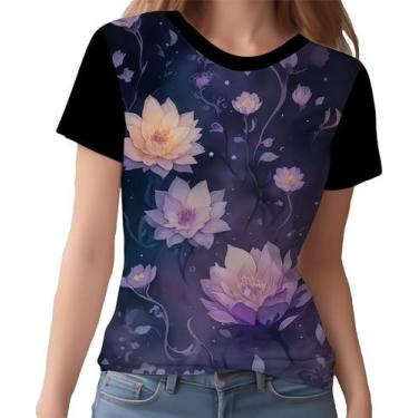 Imagem de Camisa Camiseta Estampa Art Floral Flor Natureza Florida 10 - Enjoy Sh