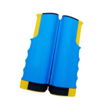 Imagem de simhoa Rede de pingpong retrátil de pingpong with clampio viagens internas práticas externas instaladas facilmente rede de tênis de tênis com grampo, Azul