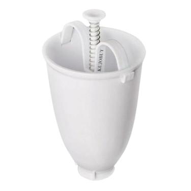 Imagem de Máquina manual de donuts com uma mão, máquina de rosquinha de plástico, molde de máquina de rosquinha para biscoitos, donut-depositante, dispensador de waffle, donut, cozinha, pastelaria, utensílios