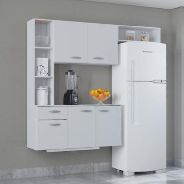 Imagem de Cozinha Poquema Suspensa Com Balcão Isis