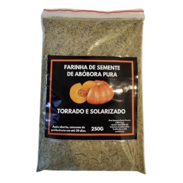 Imagem de Farinha De Semente De Abóbora Solarizada 250g 100% Pura Natural Sem Glúten Low Carb