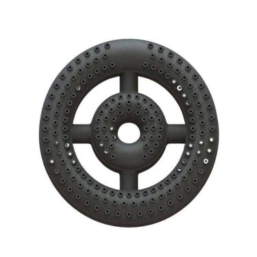 Imagem de Queimador Coroa Pequeno Duplo 3/4 235Mm Em Ferro Fundido