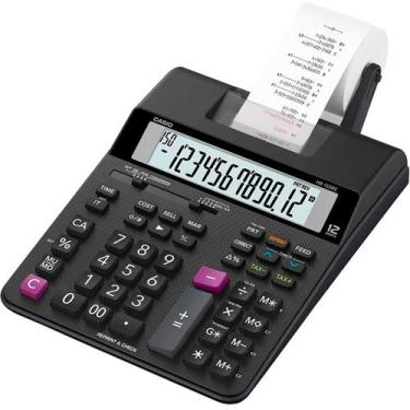 Imagem de Calculadora com Bobina HR-150RC (12 Digitos) - Preto - Casio