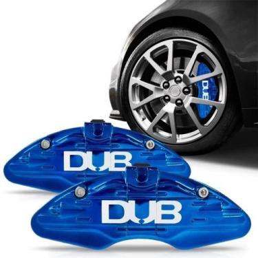 Imagem de Par Capa Pinça Freio Gol G5 G6 Esportiva Dub Tuning