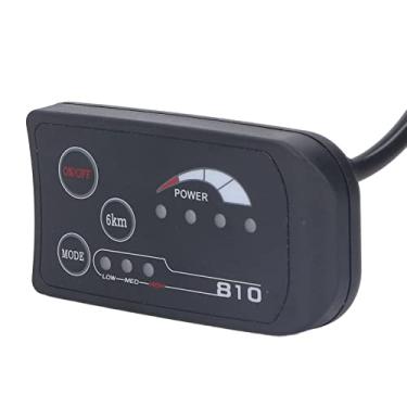 Imagem de Painel de Exibição de LED S810 para Medidor de Modificação de Bicicleta Elétrica JN S810, Compatível Com Tensão de 36V de 48V, Afuniação de Múltiplas Funções, Impulso de Torque