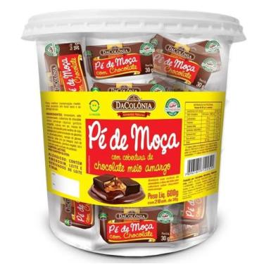 Imagem de Kit 4 pé de moça com chocolate 600g bombom tipo charge - DaColônia