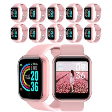 Imagem de Relógio Smartwatch Atacado 10 Peça D20 Masculino E Feminino - 01Smart,