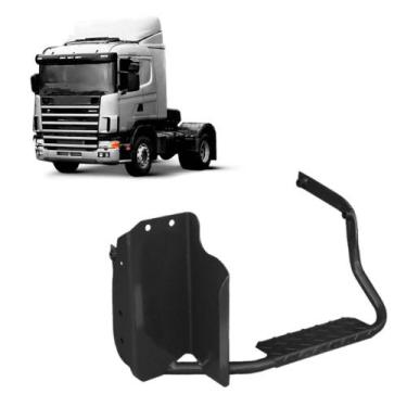 Imagem de Estribo de Plataforma Compatível com Scania 124 Preto - Fabbof