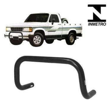 Imagem de Parachoque Quebra Mato D20 1990 1991 1992 1993 Preto Baixo - CCF