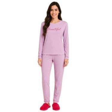 Imagem de Pijama Suede Feminino de Inverno Victory-Feminino