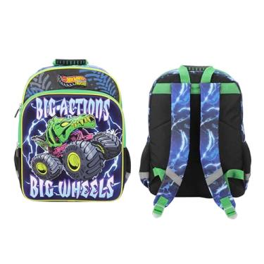 Imagem de Mochila Big Wheels Big Wheels Monster Truck 40,6 cm Hot Wheels