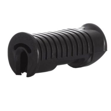 Imagem de Borracha da pedaleira dianteira pro tork biz, PRETO, BIZ 100