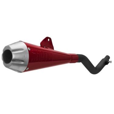 Imagem de Escapamento Shot 8 para NXR Bros 160 2015  XRE 190 2016 Até 2023 Pro T