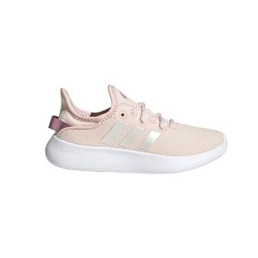 Imagem de adidas Tênis de corrida infantil Cloudfoam Pure, Quartzo/Zero Metálico/Orquídea Maravilha, 1 Little Kid