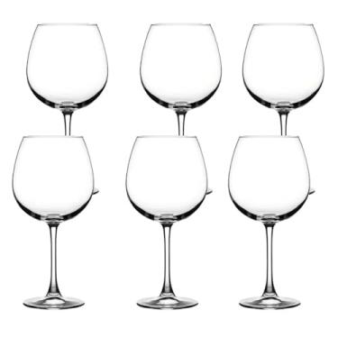 Imagem de Taças de Vinho em Vidro - 780ml - Elegância para Mesas e Presentes (6)