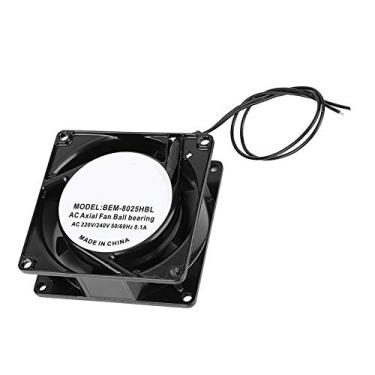 Imagem de Fan Silencioso Rolamento de Esferas Duplas de Ruído Baixo Ventilador de Tapinha