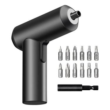 Imagem de Parafusadeira Elétrica Com Caixa De Armazenamento Da Broca