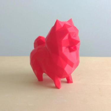 Imagem de Spitz Alemão / Lulu Da Pomerania - 15 Cm Altura , Decoração - Toque 3D