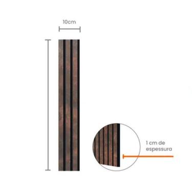 Imagem de Painel Ripado Eva Laminado Autocolante 10Cm Urban Branco 10M - Meuroda