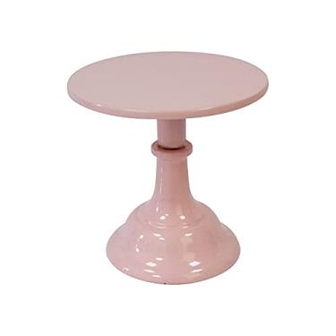 Imagem de Suporte de bolo de ferro, suporte de exibição de festa em casa, decoração de casamento, mesa, chá da tarde, aniversário, sobremesa, calda, bandeja forjada, prato de bolo, doces, cupcake, sobremesa